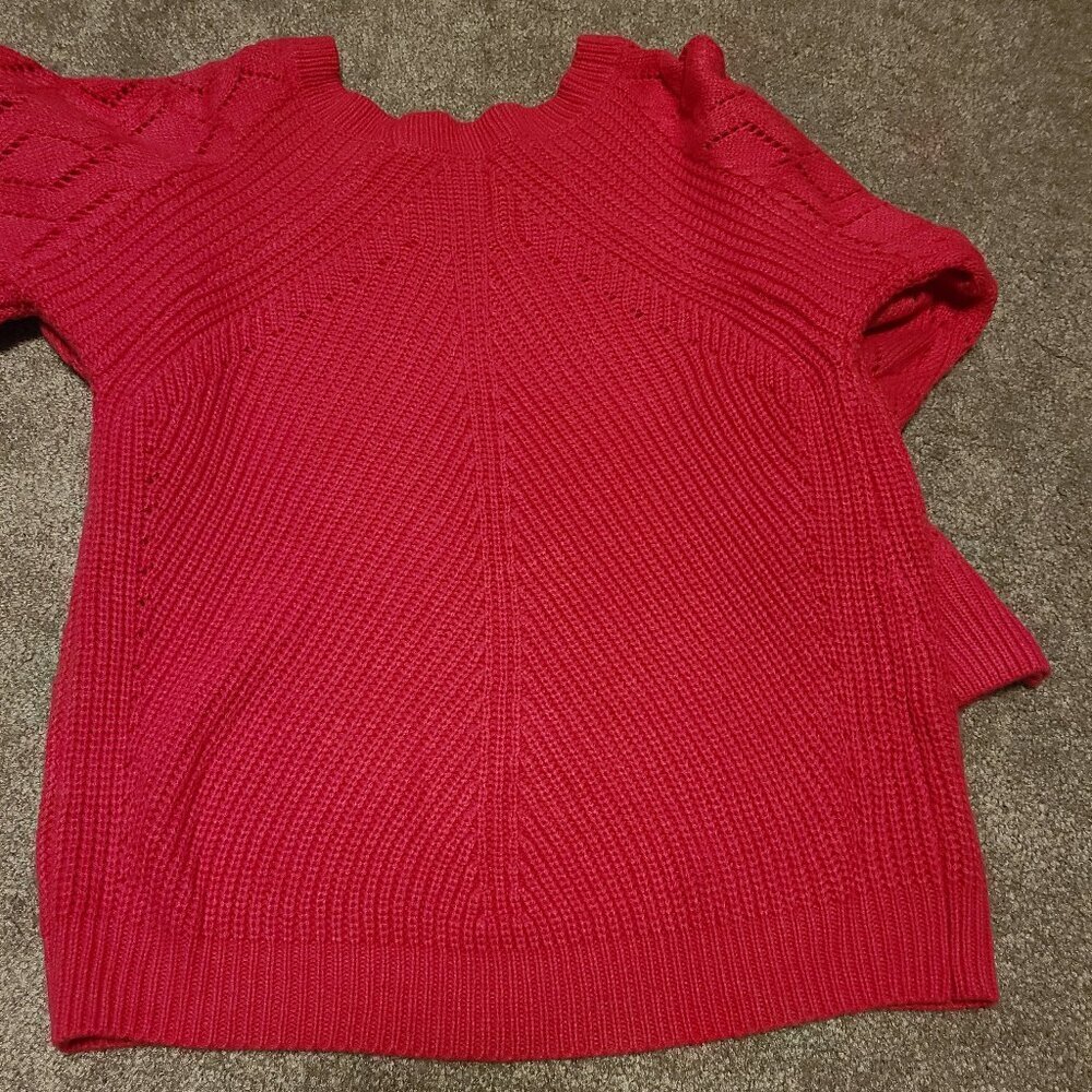 💰Make an offer, bundle and save💰 NWOT Pink knit vintage sweater - Picture 6 of 6